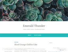 Tablet Screenshot of emerald-thunder.com